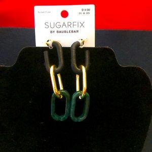 Sugarfix  Chain-link earrings